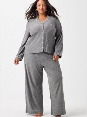 Cloud Jersey Sleep Set — Relaxed Lounge Pajama Set